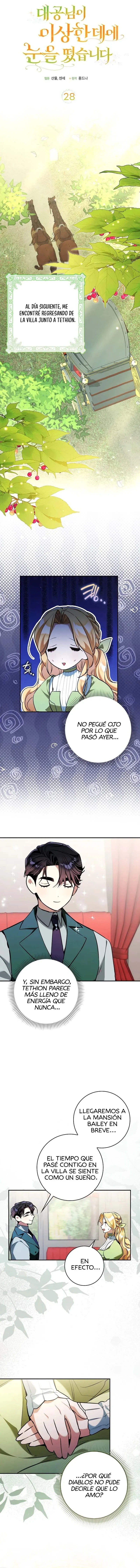 El Gran Duque abrió los ojos a un lugar extraño Capítulo 28 - Page 9