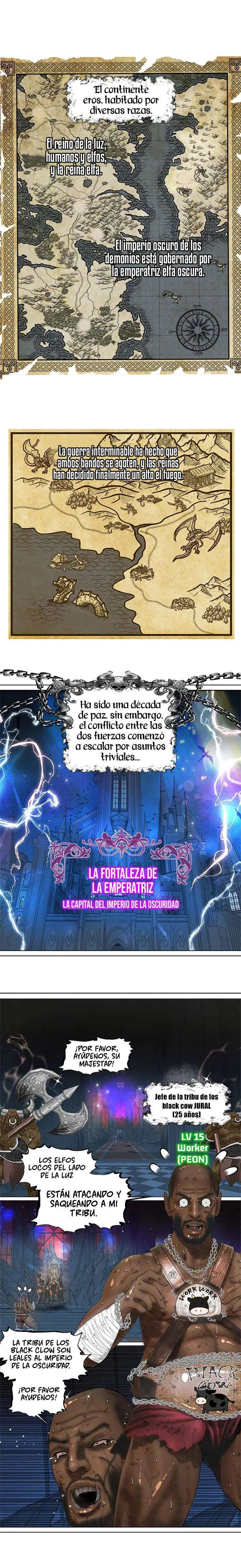 La Reina ELfa Oscura Y El Esclavo Orco Capítulo 1 - Page 2