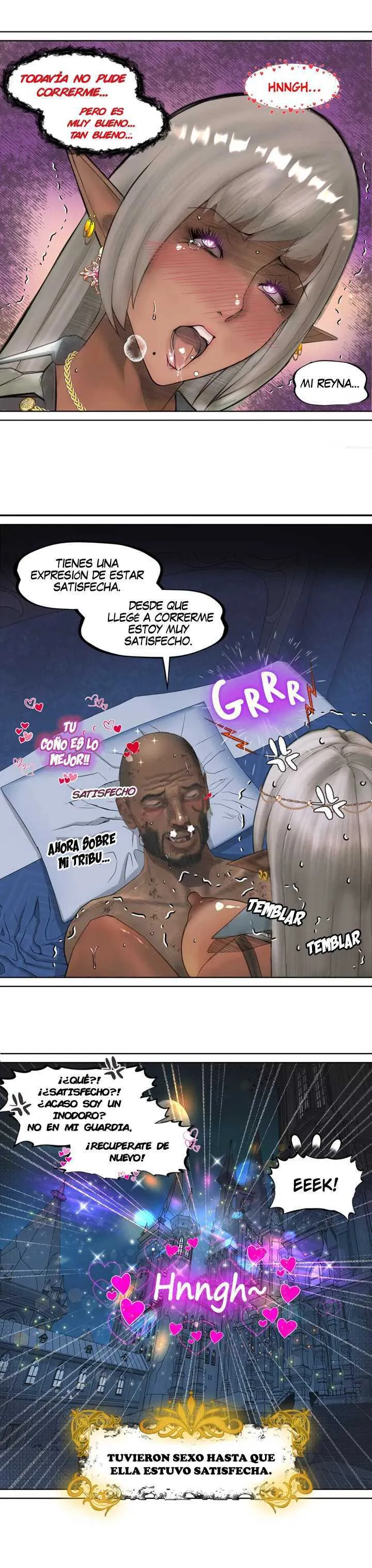 La Reina ELfa Oscura Y El Esclavo Orco Capítulo 2 - Page 7
