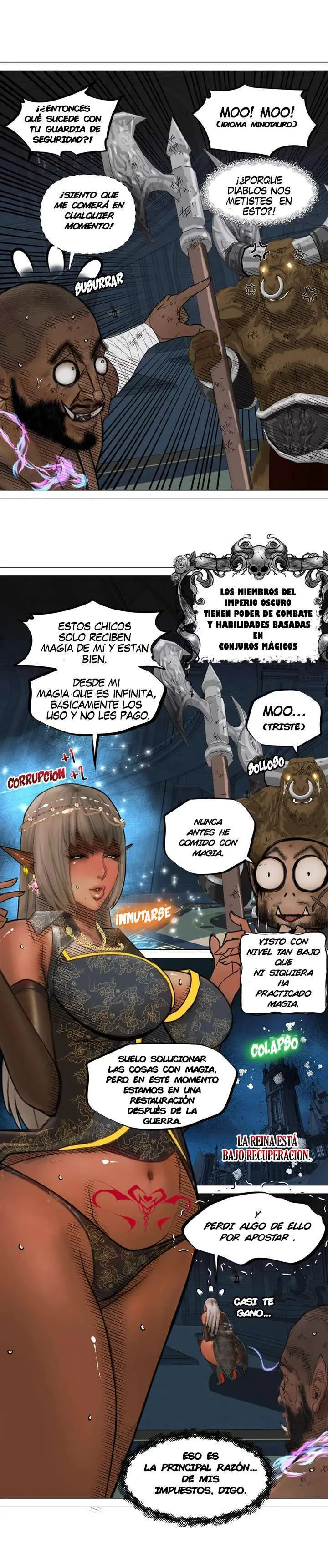 La Reina ELfa Oscura Y El Esclavo Orco Capítulo 3 - Page 4