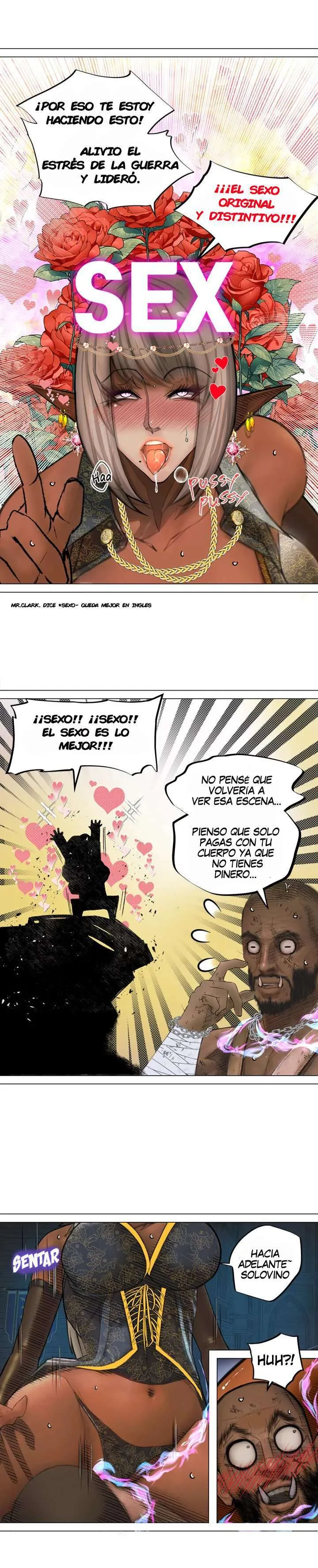 La Reina ELfa Oscura Y El Esclavo Orco Capítulo 3 - Page 5