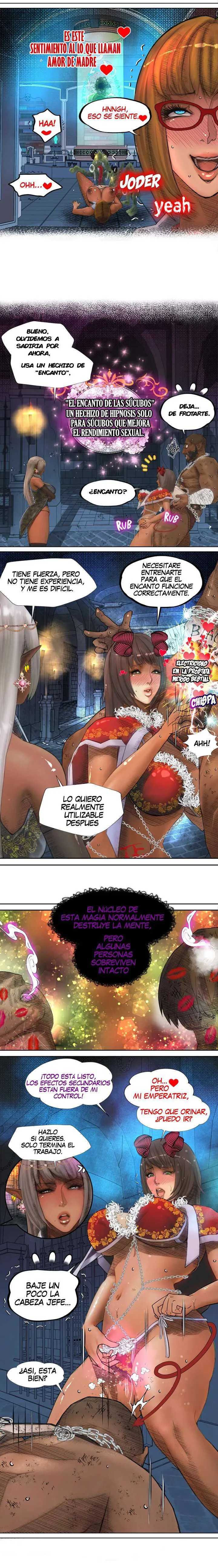 La Reina ELfa Oscura Y El Esclavo Orco Capítulo 4 - Page 4