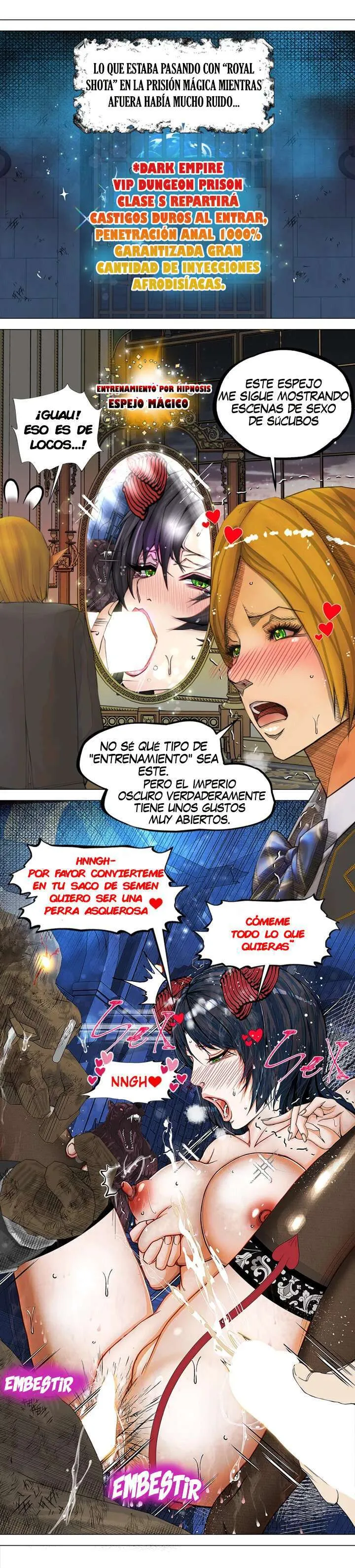 La Reina ELfa Oscura Y El Esclavo Orco Capítulo 4 - Page 8
