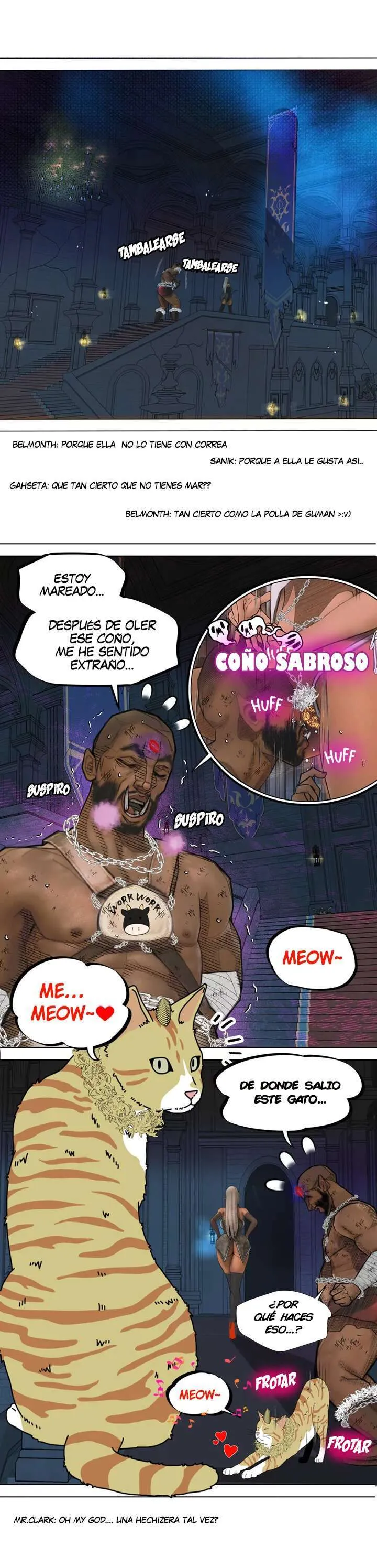 La Reina ELfa Oscura Y El Esclavo Orco Capítulo 4 - Page 11