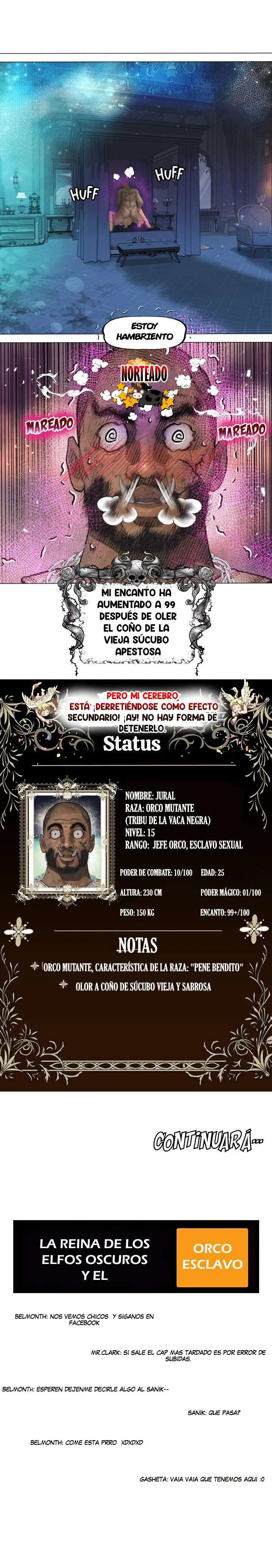La Reina ELfa Oscura Y El Esclavo Orco Capítulo 4 - Page 17