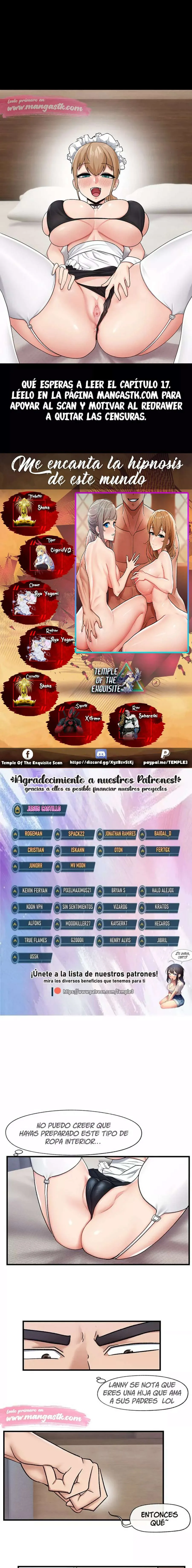 Me Encanta la Hipnosis de este Mundo Capítulo 17 - Page 1