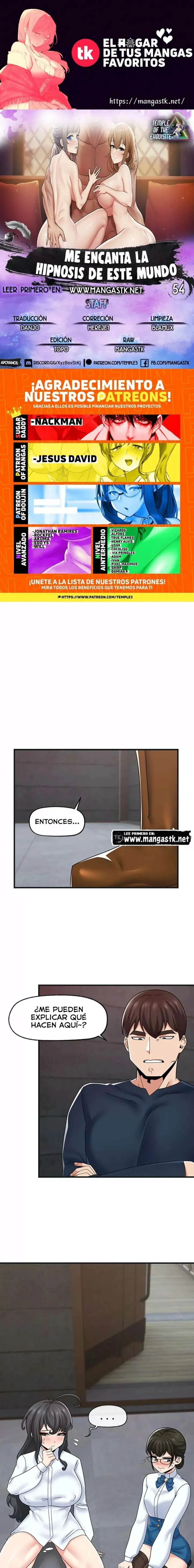 Me Encanta la Hipnosis de este Mundo Capítulo 54 - Page 1