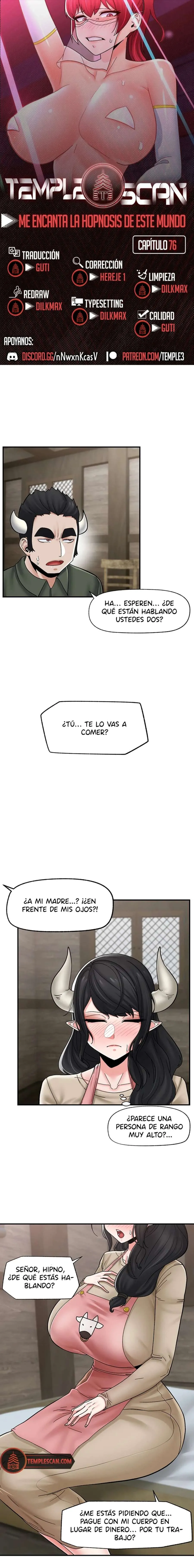 Me Encanta la Hipnosis de este Mundo Capítulo 76 - Page 1