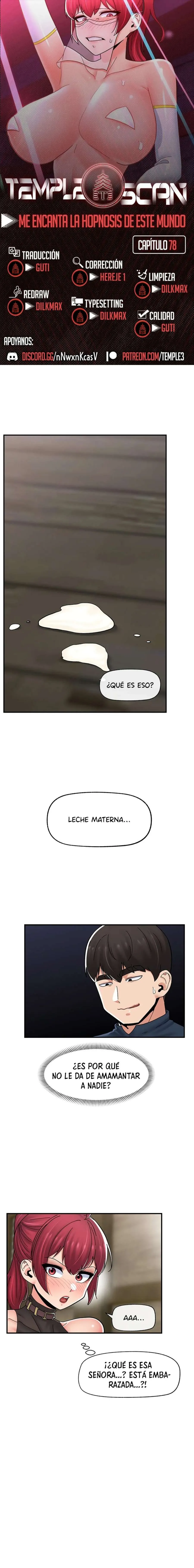 Me Encanta la Hipnosis de este Mundo Capítulo 78 - Page 1