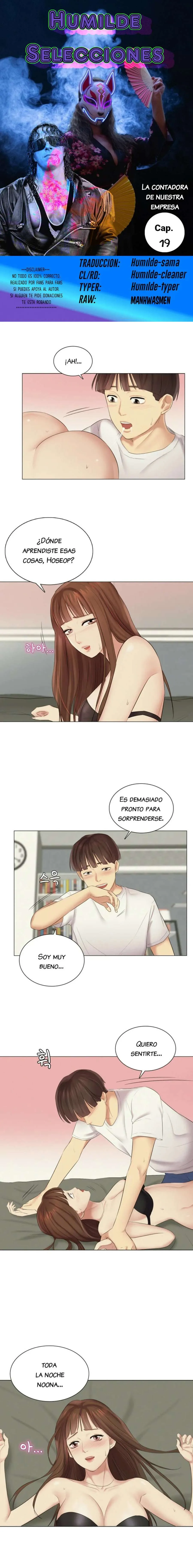 La contadora de nuestra empresa Capítulo 19 - Page 1