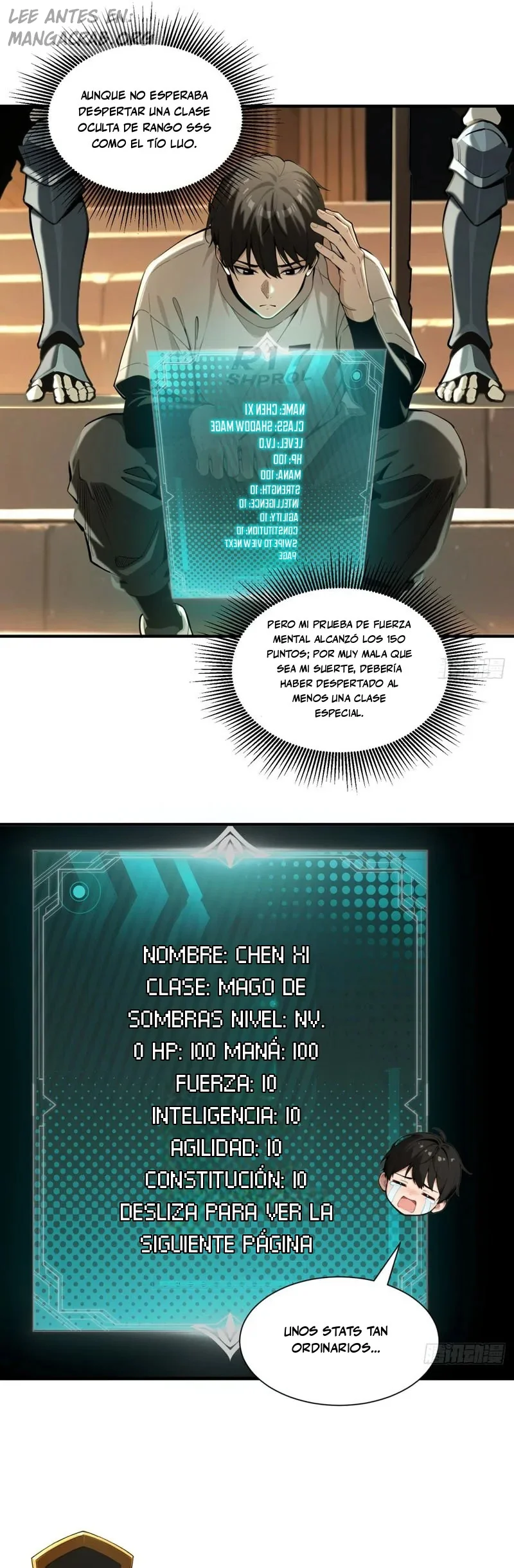 Tengo Rasgos Dorados Infinitos Capítulo 1 - Page 12