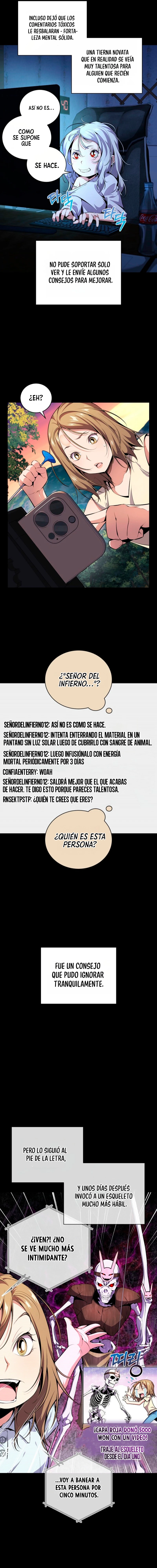 La nigromante marginada social Capítulo 3 - Page 6