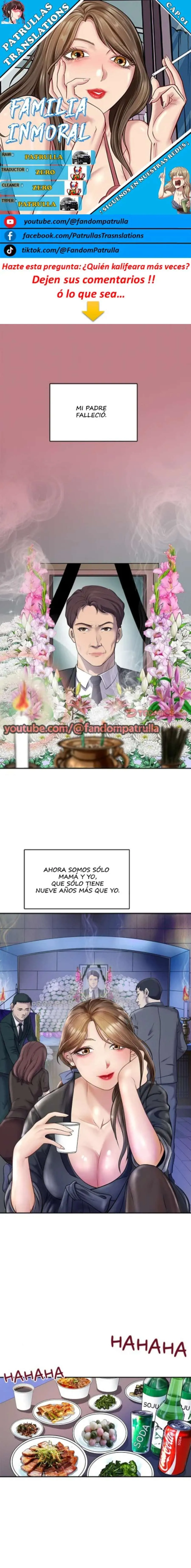 Familia Inmoral Capítulo 1 - Page 1