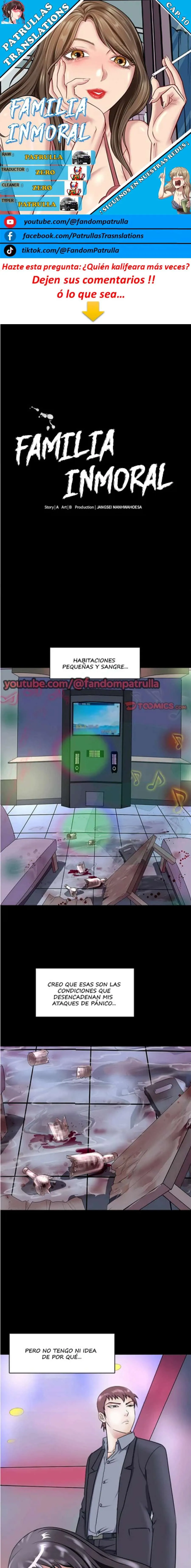 Familia Inmoral Capítulo 10 - Page 1