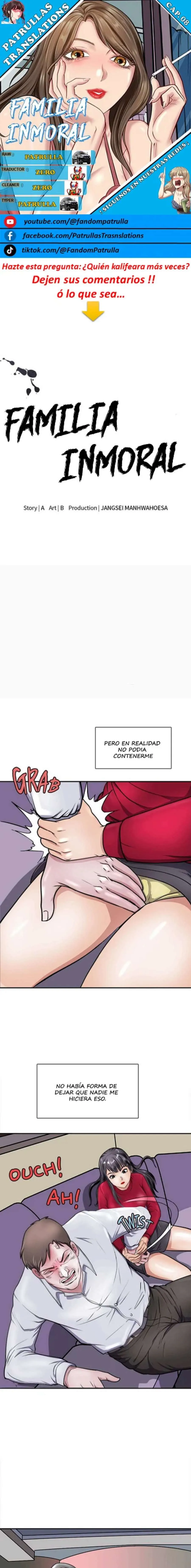 Familia Inmoral Capítulo 8 - Page 1