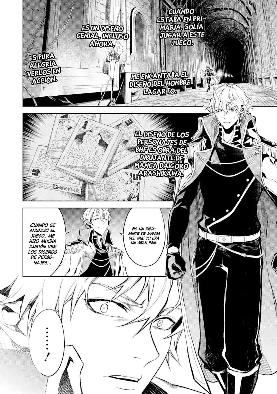 Reencarne como un jefe de nivel intermedio que muere al principio del juego Capítulo 1 - Page 38