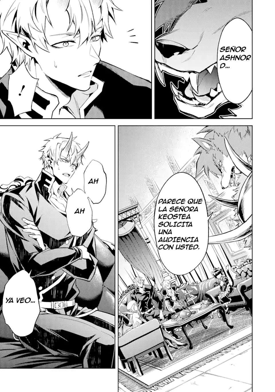 Reencarne como un jefe de nivel intermedio que muere al principio del juego Capítulo 10.1 - Page 8