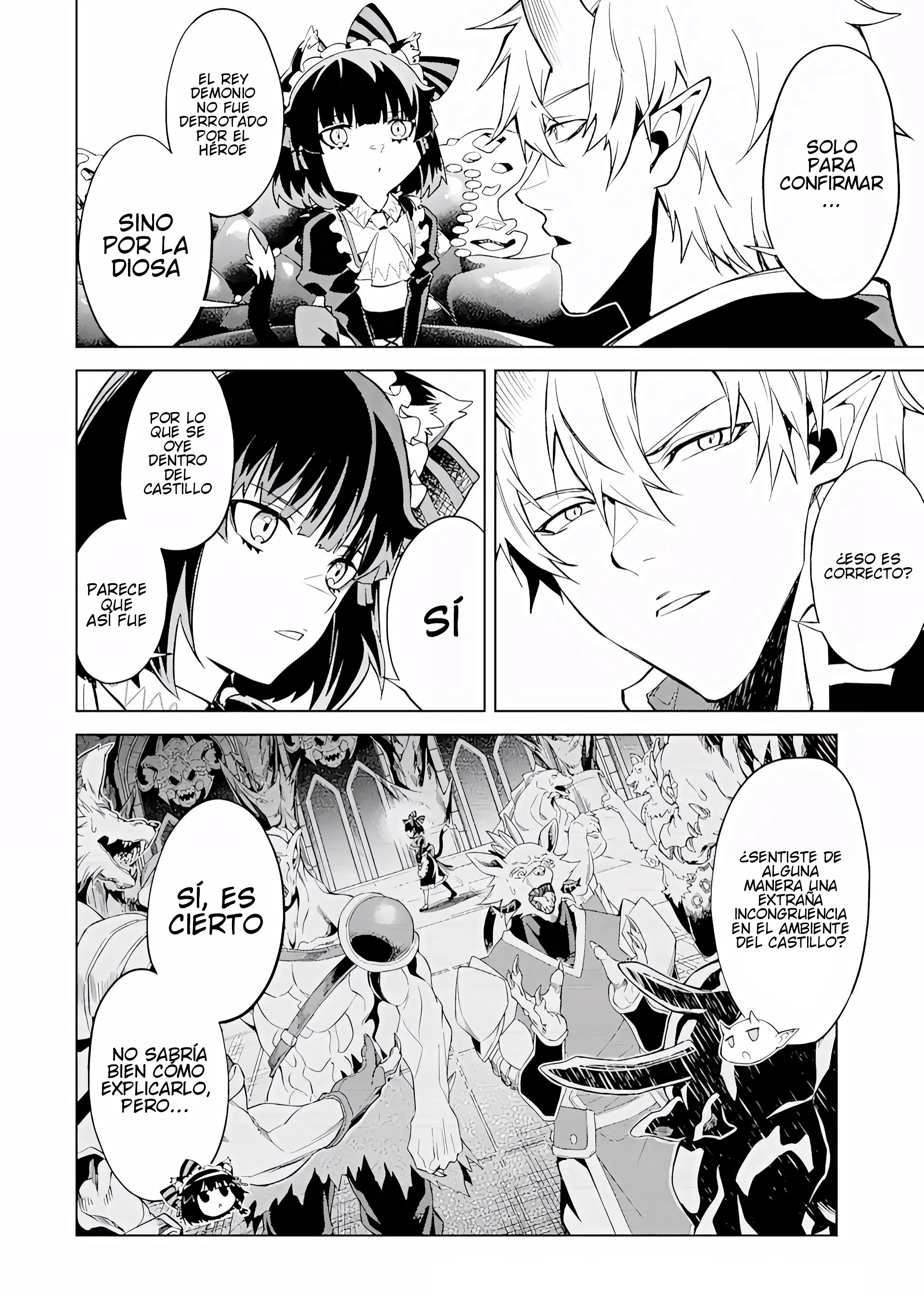 Reencarne como un jefe de nivel intermedio que muere al principio del juego Capítulo 10.2 - Page 2
