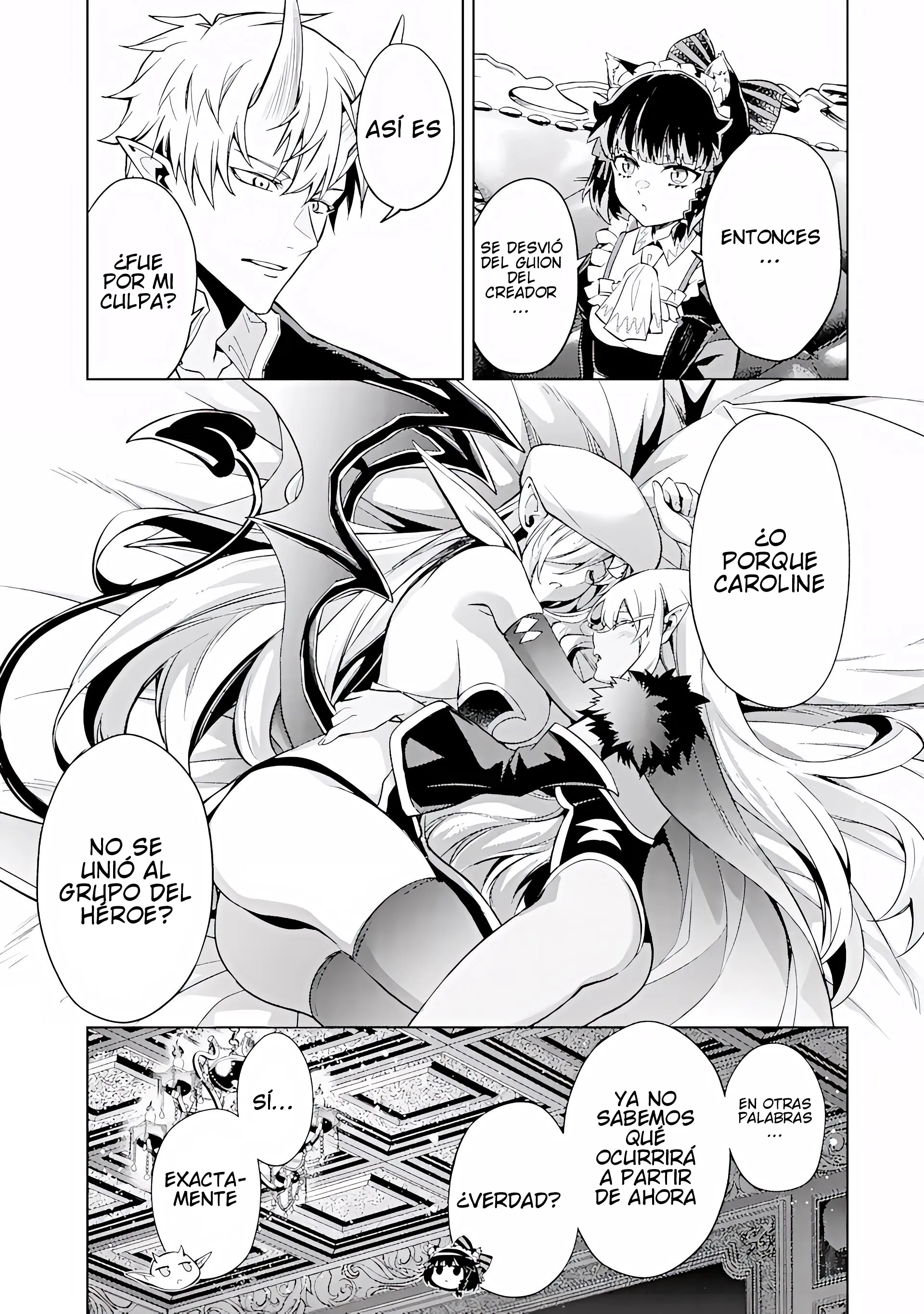 Reencarne como un jefe de nivel intermedio que muere al principio del juego Capítulo 10.2 - Page 11