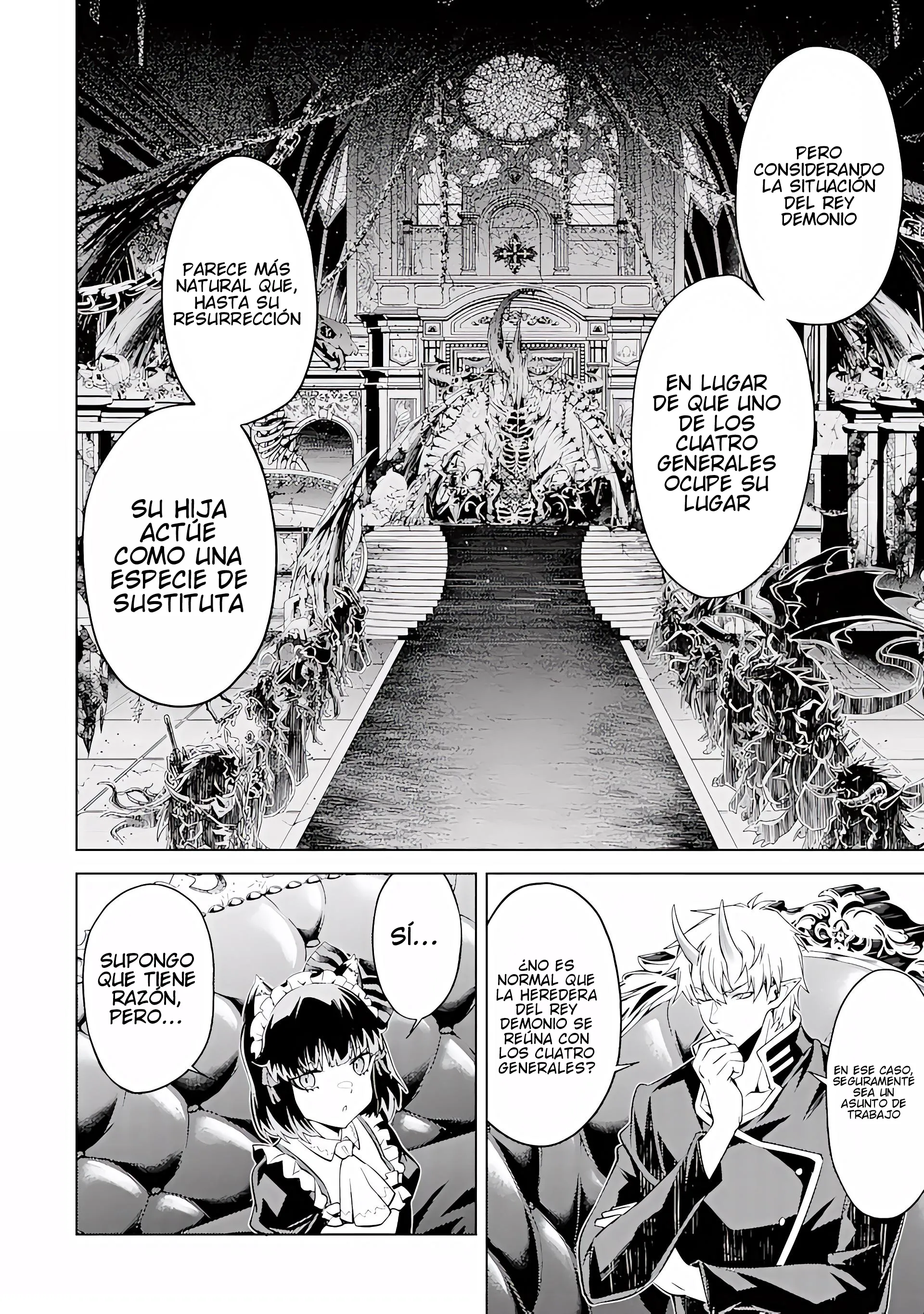 Reencarne como un jefe de nivel intermedio que muere al principio del juego Capítulo 10.3 - Page 3