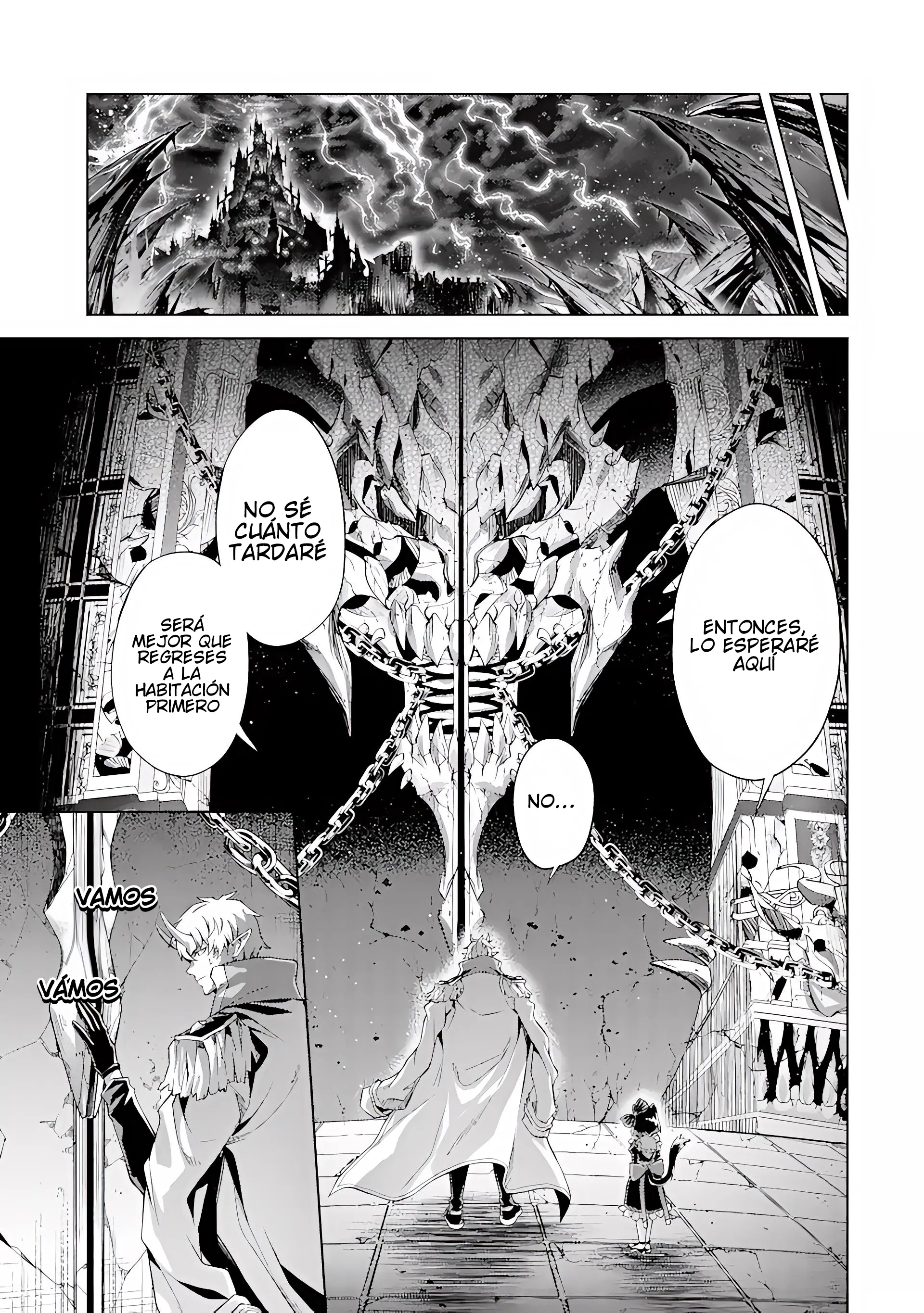 Reencarne como un jefe de nivel intermedio que muere al principio del juego Capítulo 10.3 - Page 8