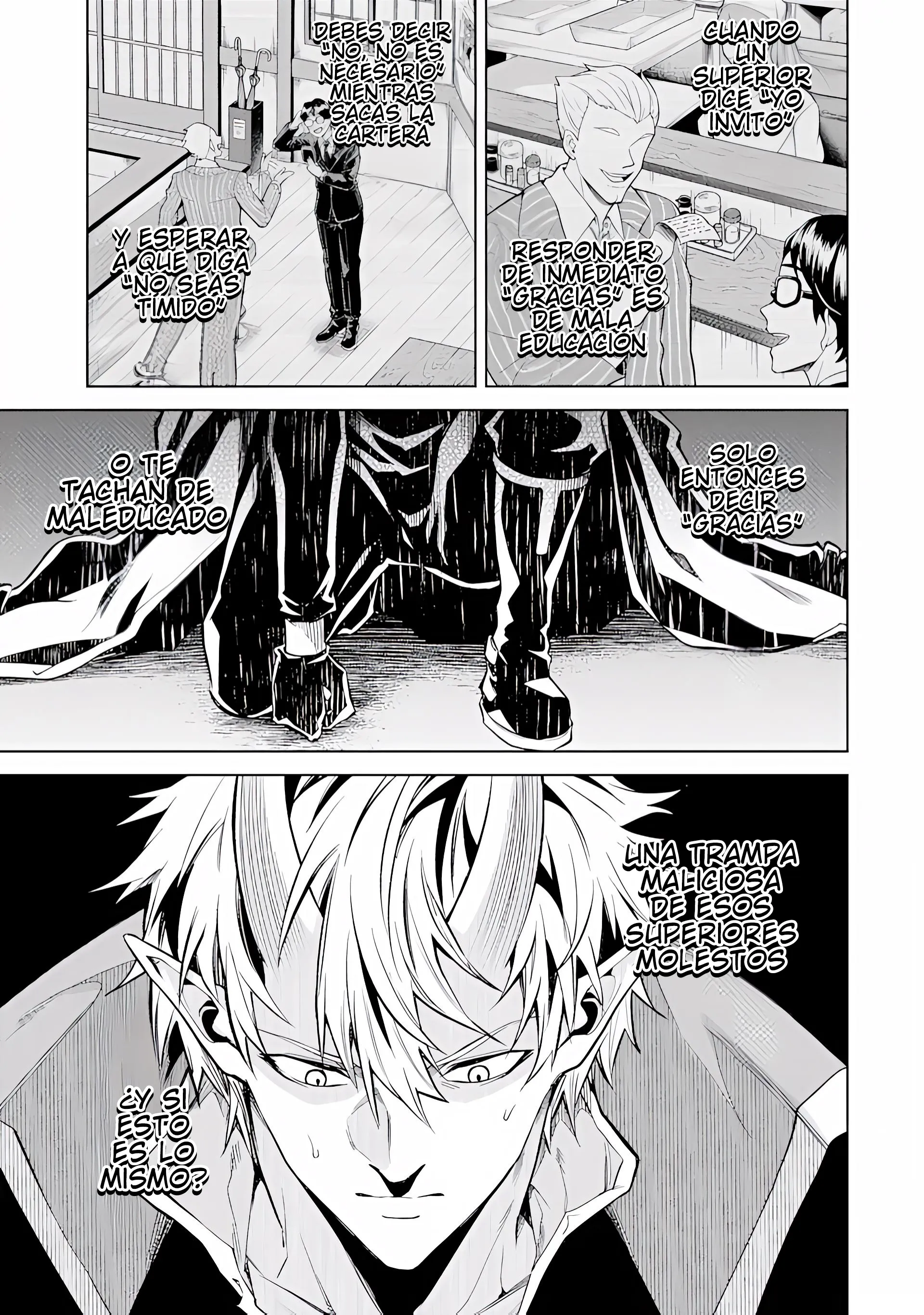 Reencarne como un jefe de nivel intermedio que muere al principio del juego Capítulo 10.4 - Page 5