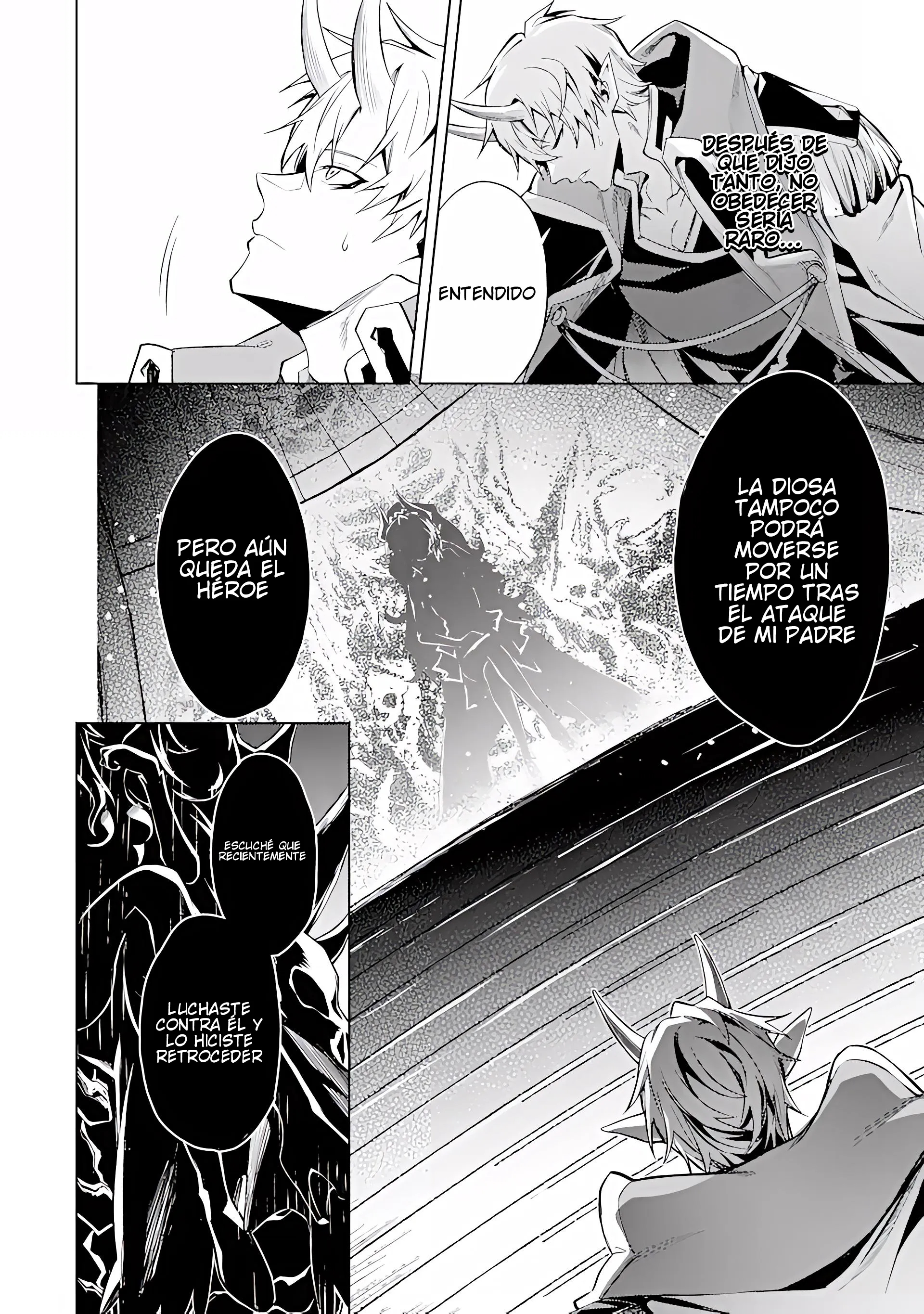 Reencarne como un jefe de nivel intermedio que muere al principio del juego Capítulo 10.4 - Page 8