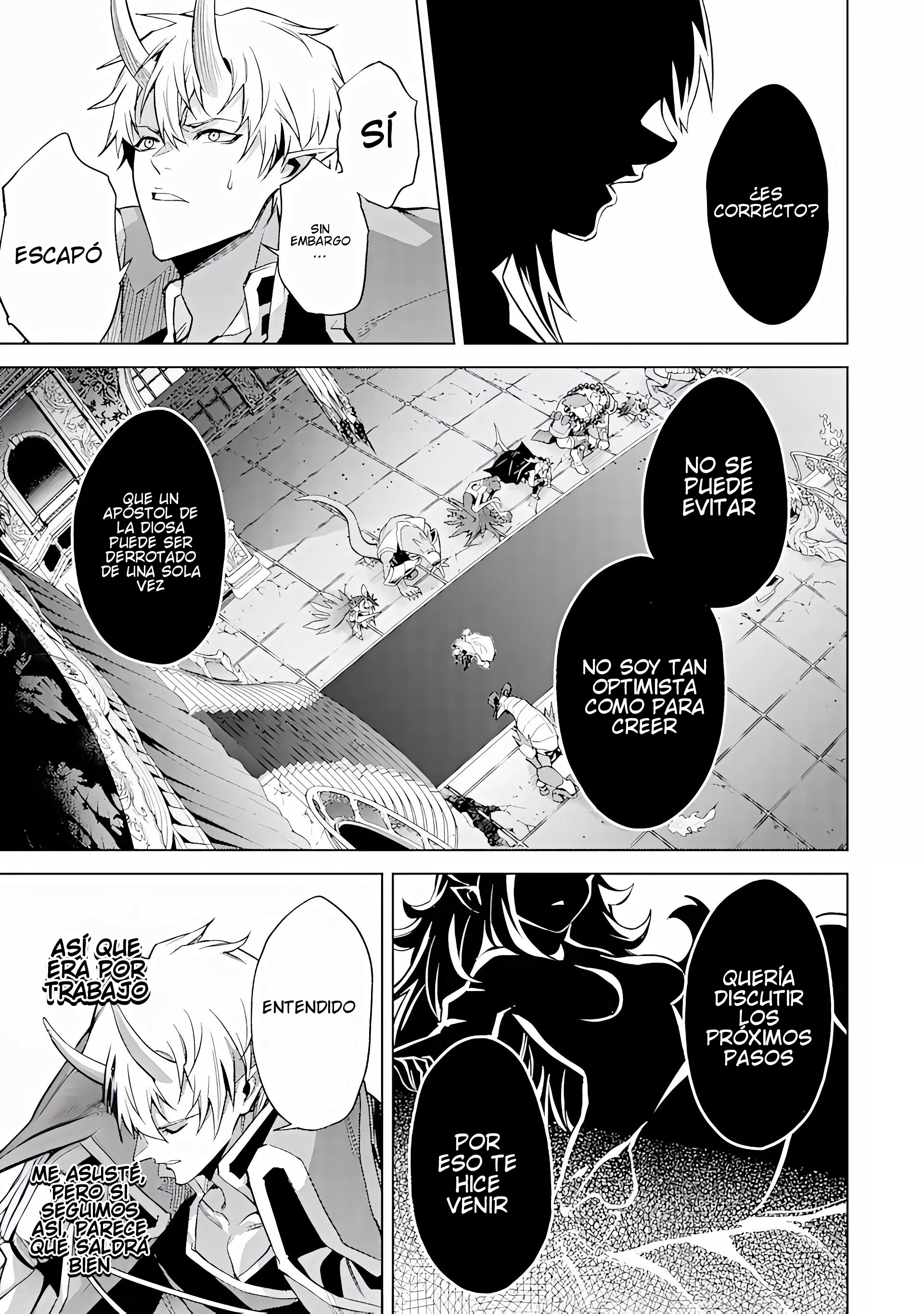 Reencarne como un jefe de nivel intermedio que muere al principio del juego Capítulo 10.4 - Page 9