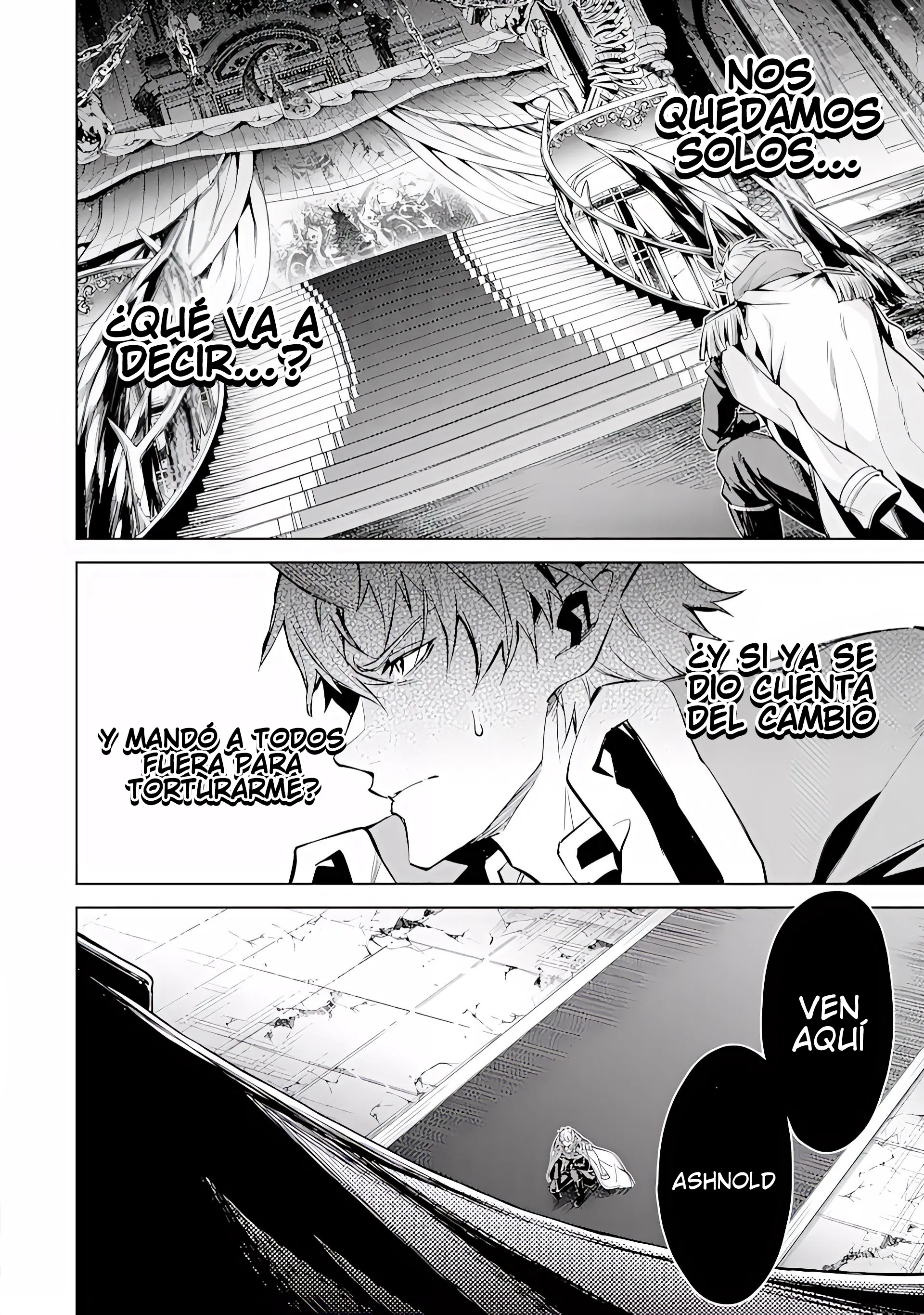 Reencarne como un jefe de nivel intermedio que muere al principio del juego Capítulo 10.4 - Page 12