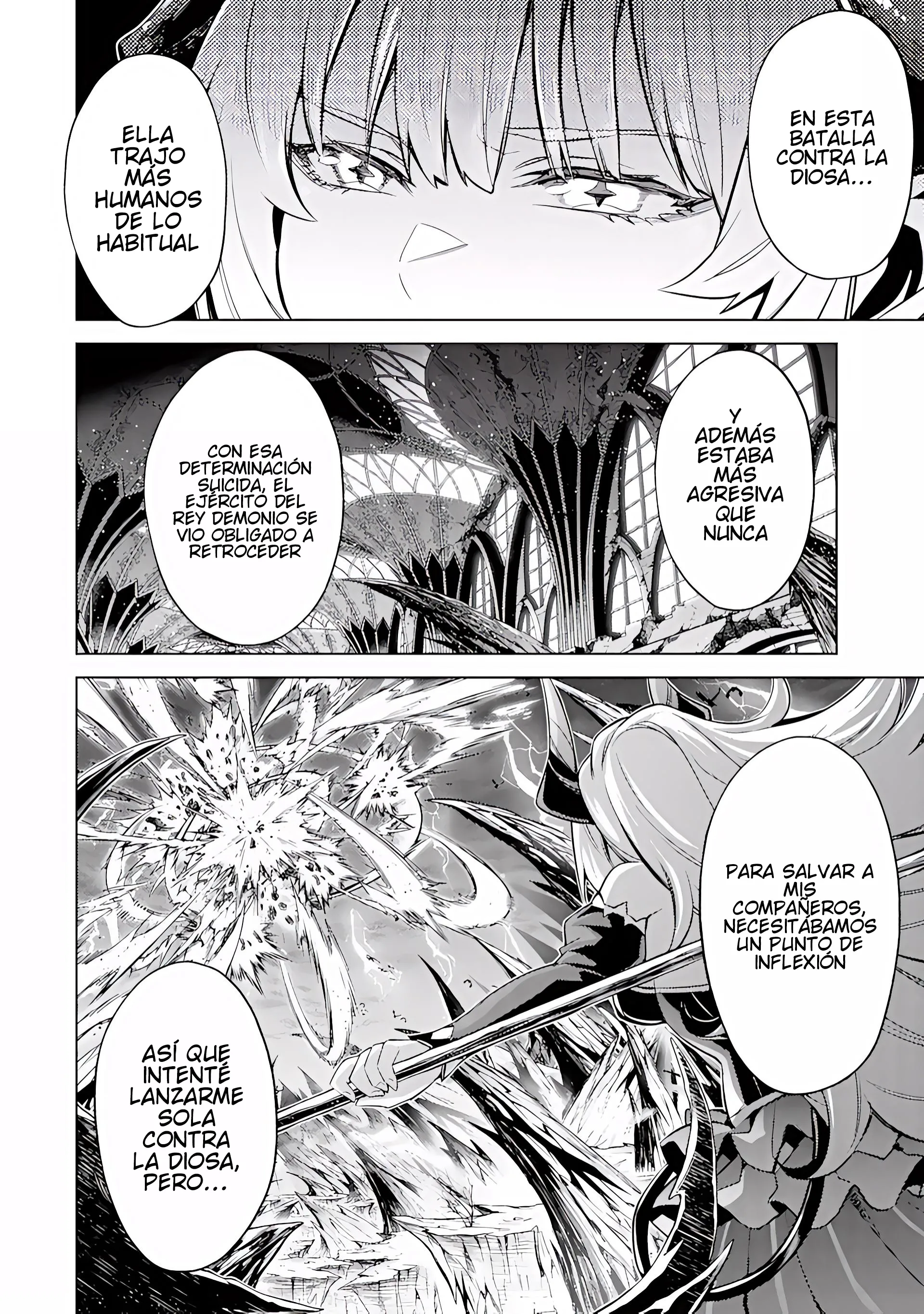Reencarne como un jefe de nivel intermedio que muere al principio del juego Capítulo 11.1 - Page 8