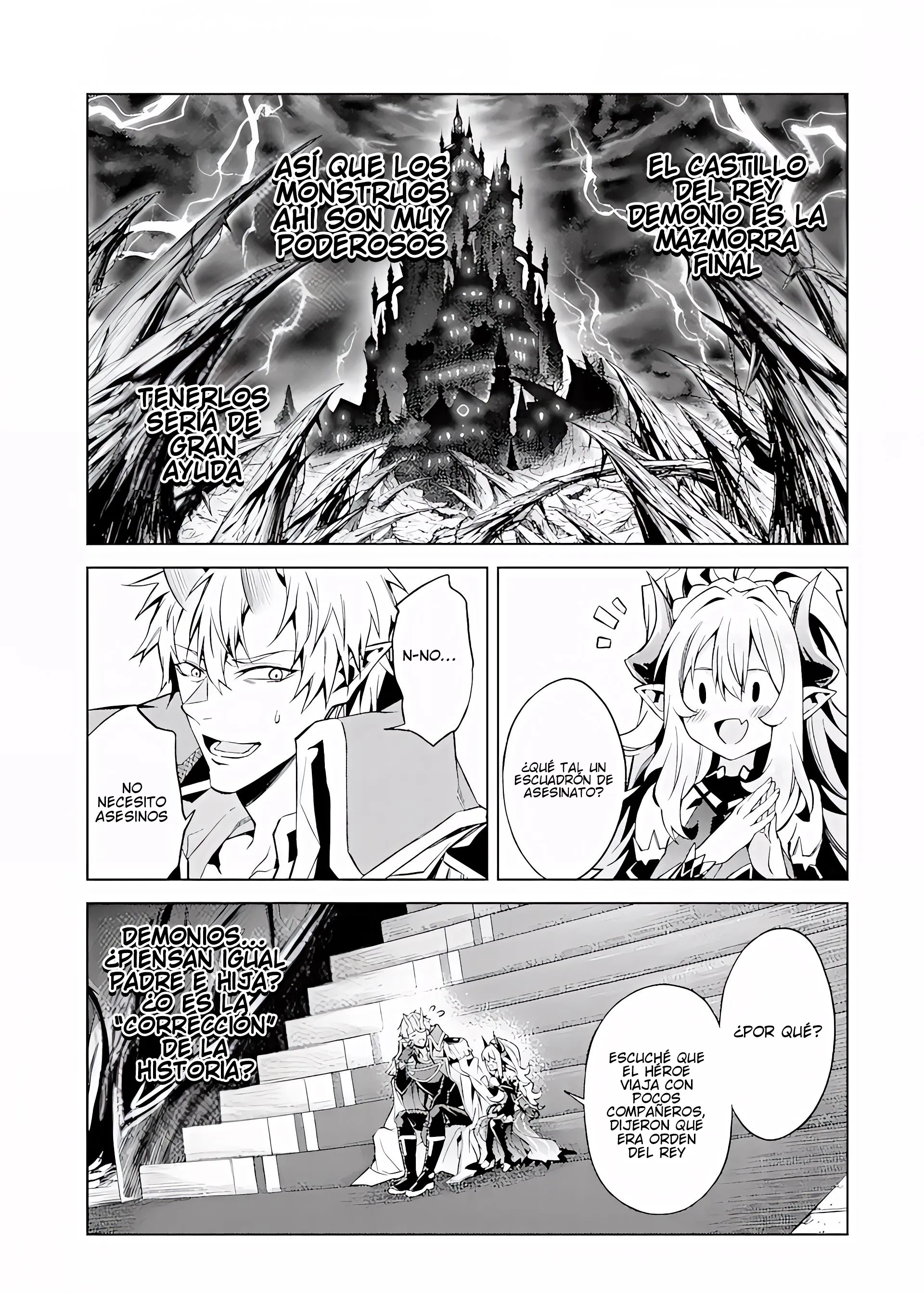 Reencarne como un jefe de nivel intermedio que muere al principio del juego Capítulo 11.2 - Page 12