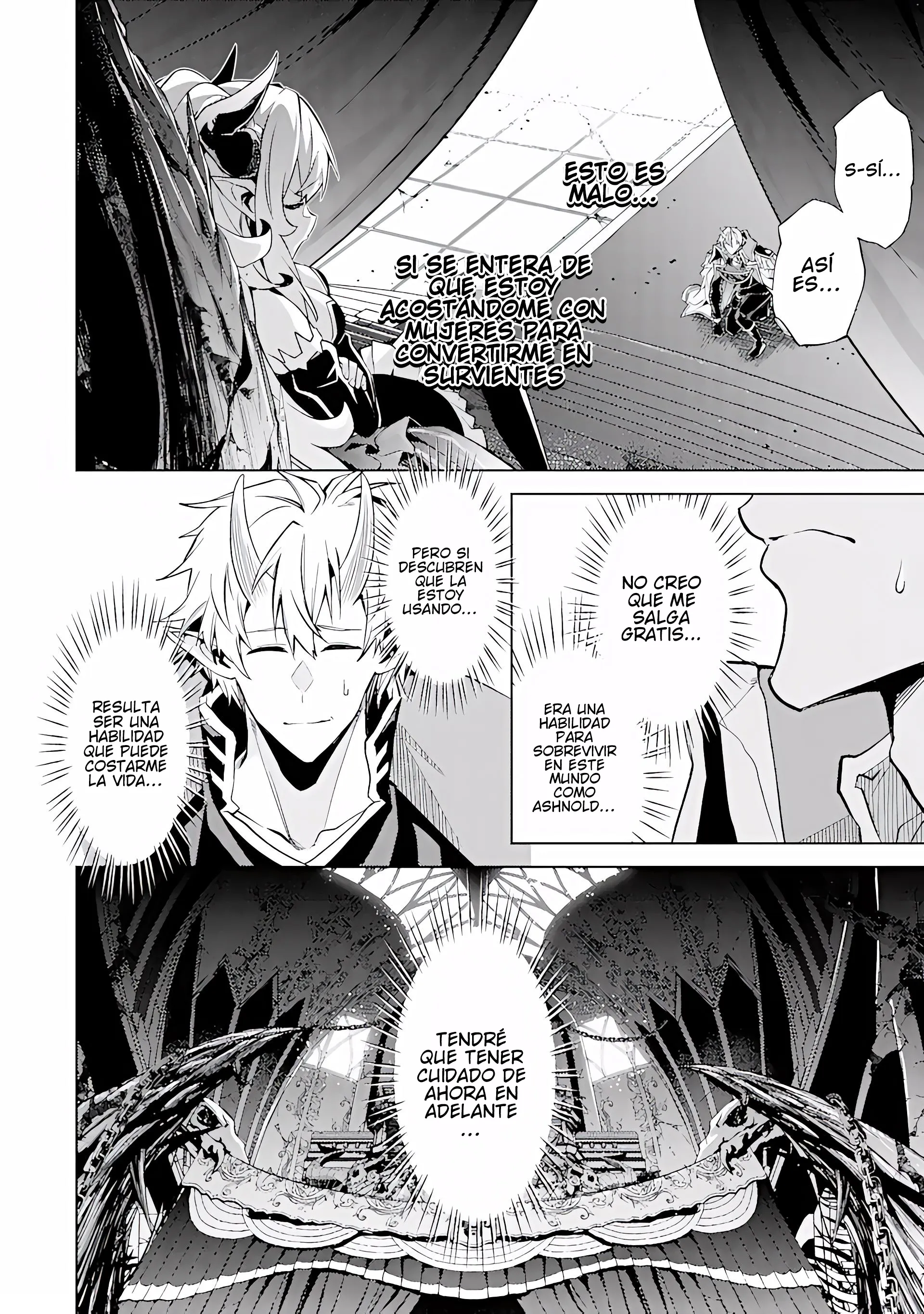 Reencarne como un jefe de nivel intermedio que muere al principio del juego Capítulo 11.3 - Page 8