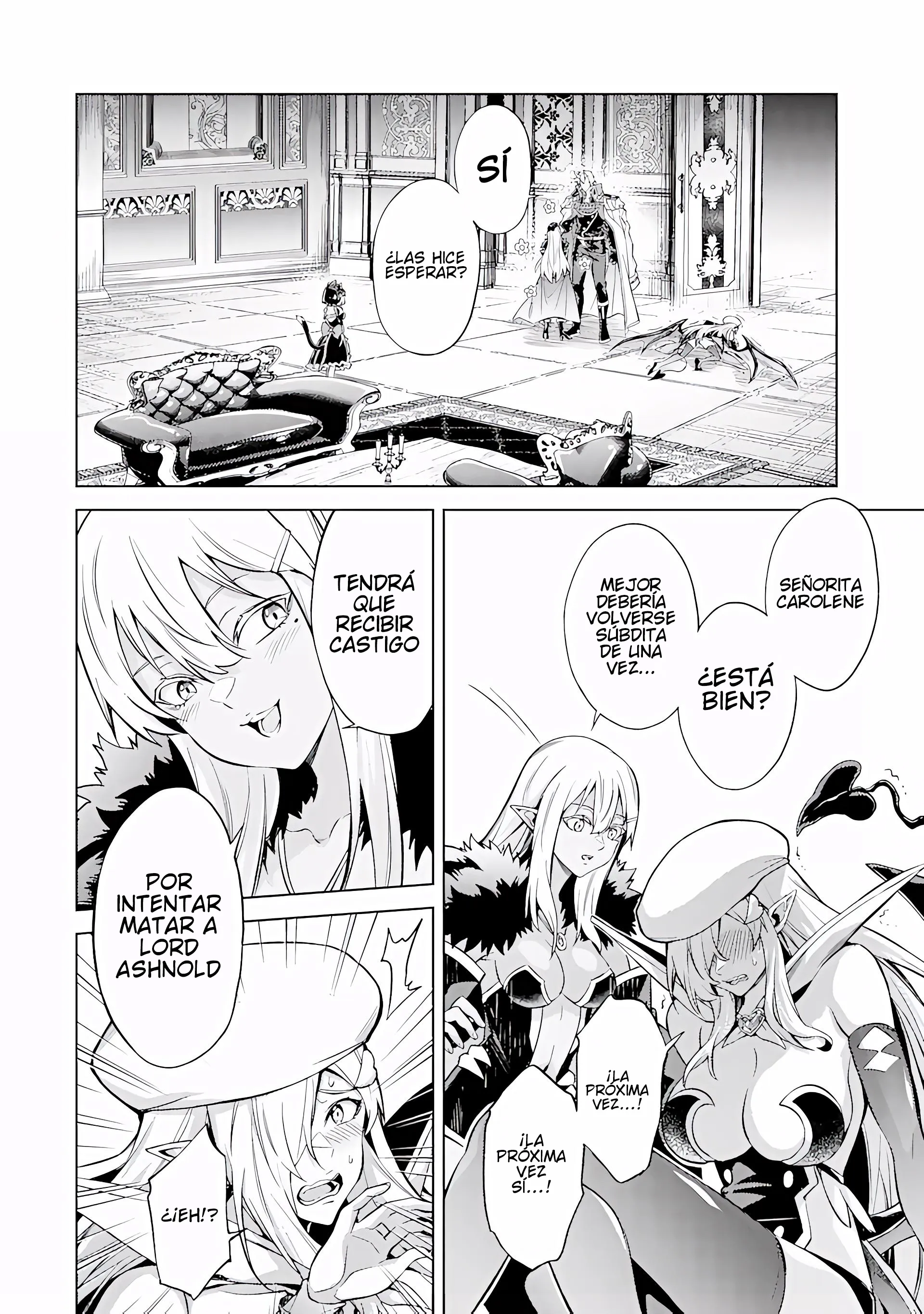 Reencarne como un jefe de nivel intermedio que muere al principio del juego Capítulo 11.4 - Page 6