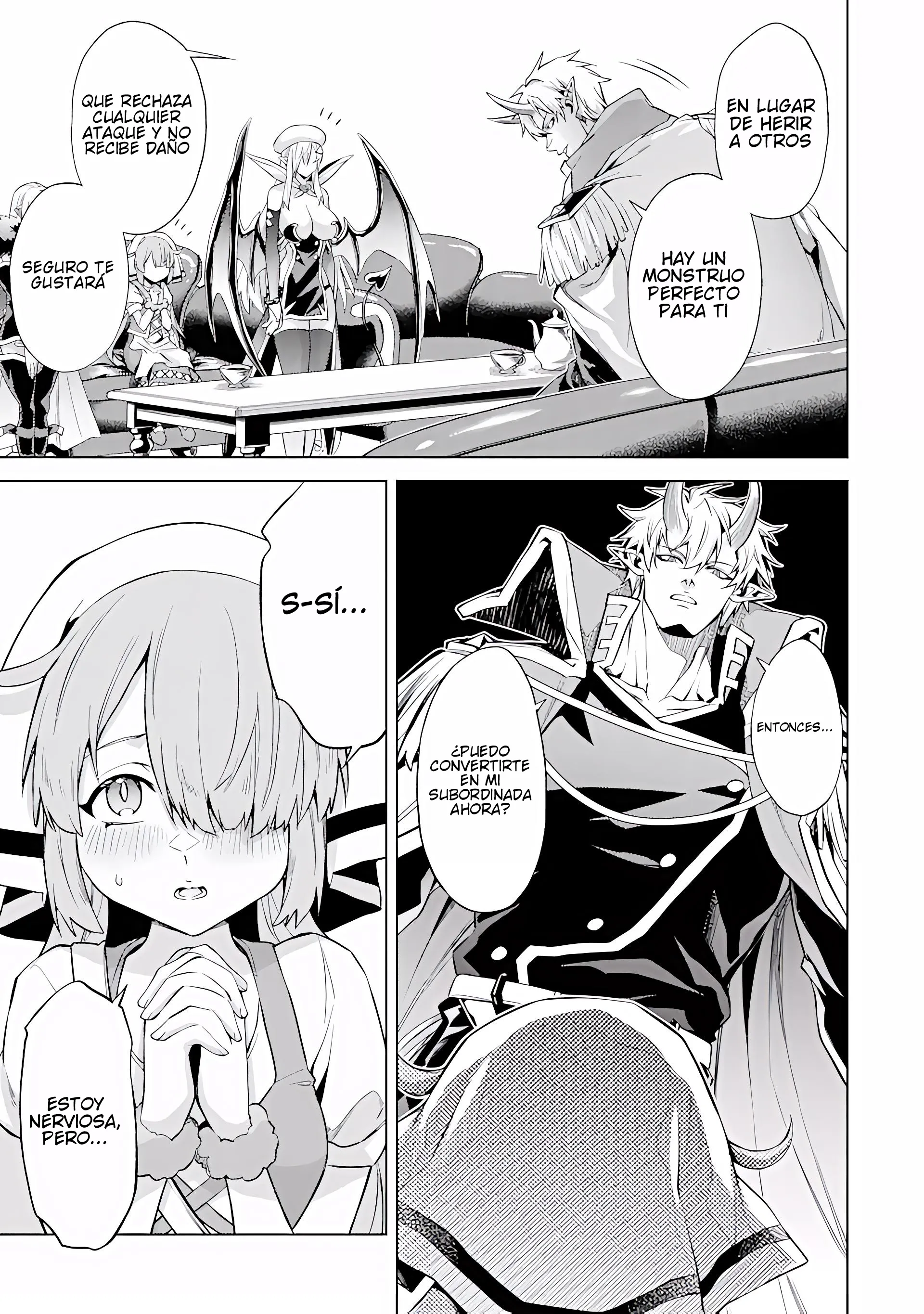 Reencarne como un jefe de nivel intermedio que muere al principio del juego Capítulo 12 - Page 54