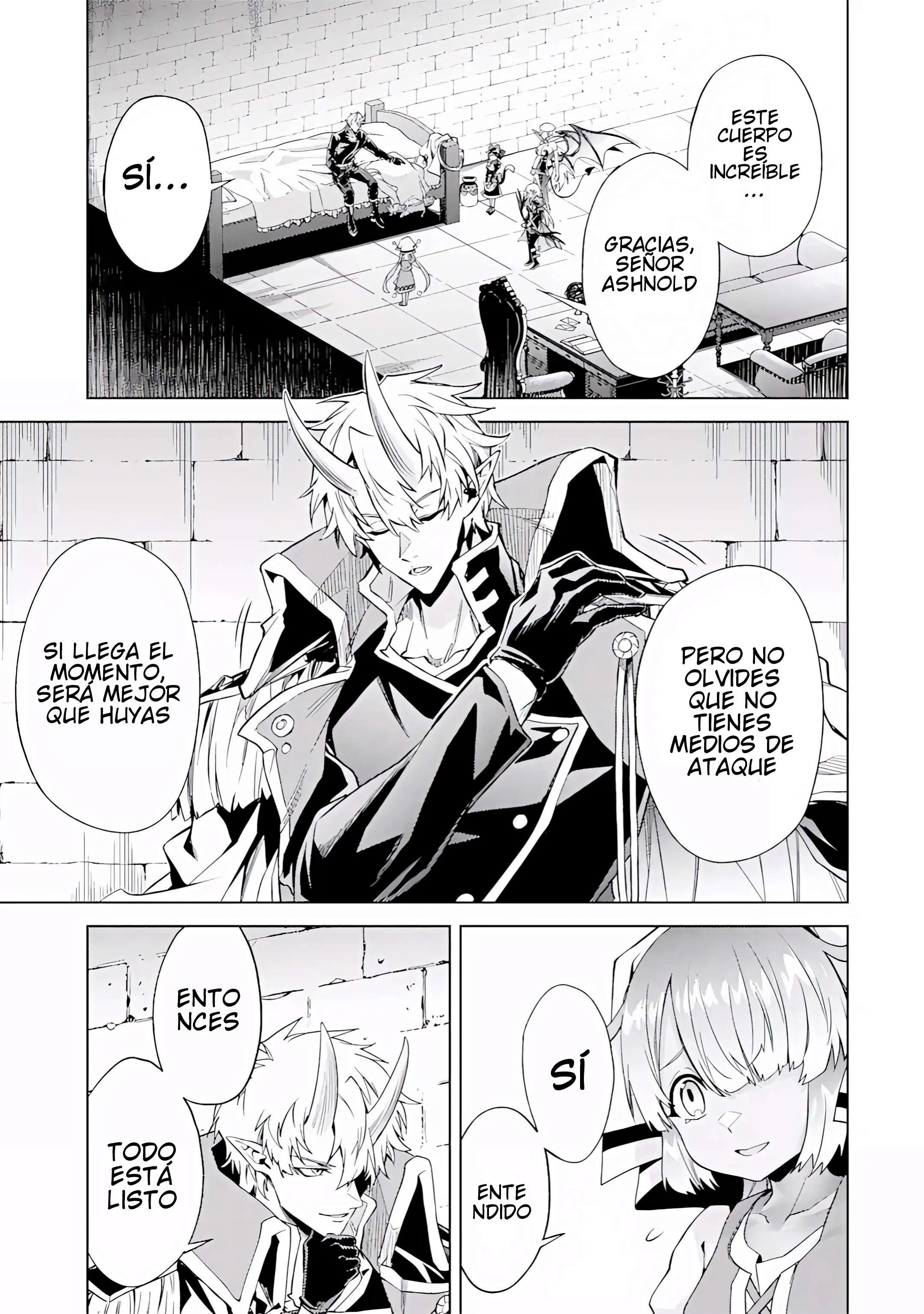 Reencarne como un jefe de nivel intermedio que muere al principio del juego Capítulo 13 - Page 52