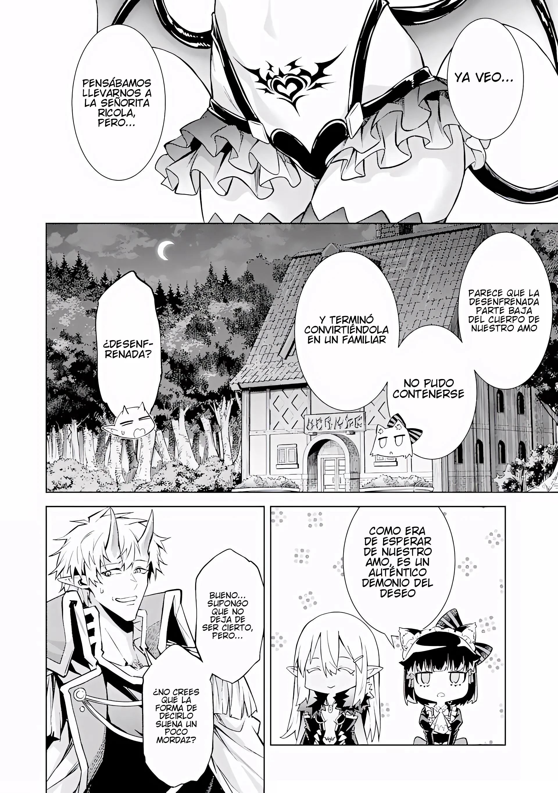 Reencarne como un jefe de nivel intermedio que muere al principio del juego Capítulo 19 - Page 50
