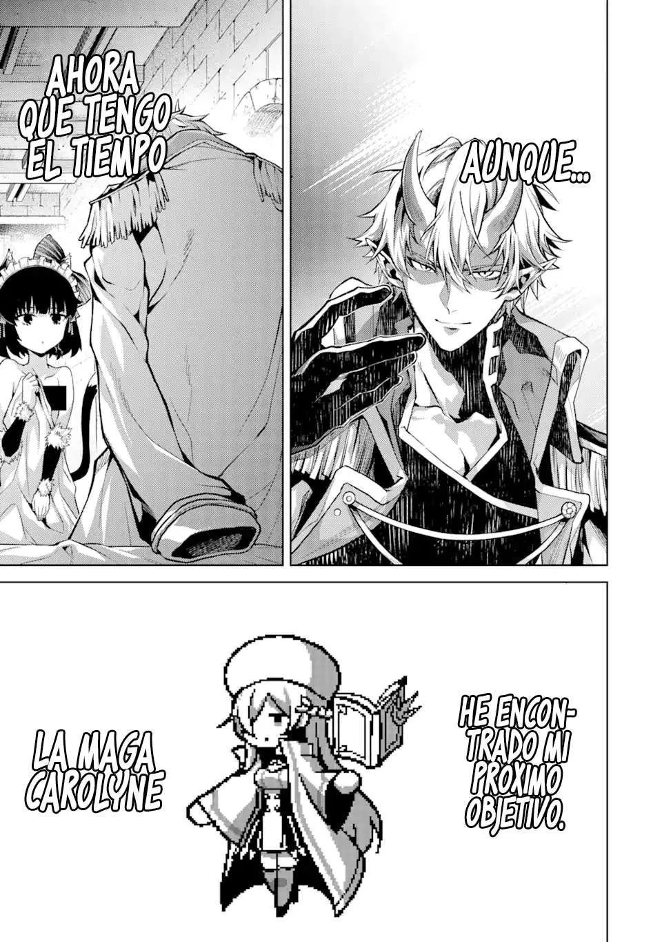 Reencarne como un jefe de nivel intermedio que muere al principio del juego Capítulo 3.5 - Page 8
