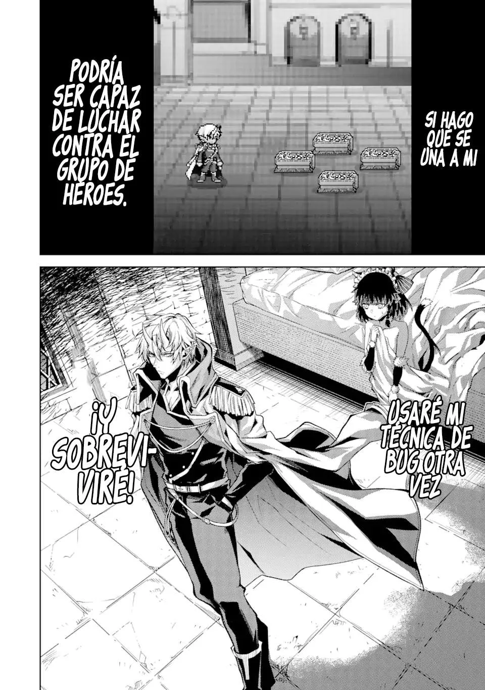 Reencarne como un jefe de nivel intermedio que muere al principio del juego Capítulo 3.5 - Page 9