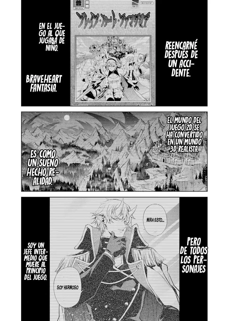 Reencarne como un jefe de nivel intermedio que muere al principio del juego Capítulo 4.1 - Page 1