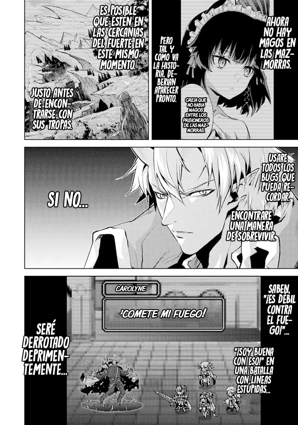 Reencarne como un jefe de nivel intermedio que muere al principio del juego Capítulo 4.1 - Page 9