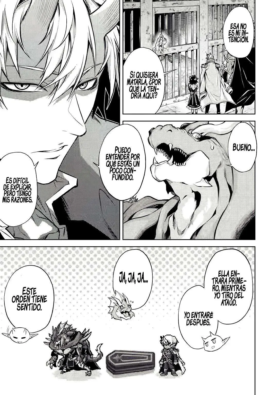 Reencarne como un jefe de nivel intermedio que muere al principio del juego Capítulo 5.2 - Page 4