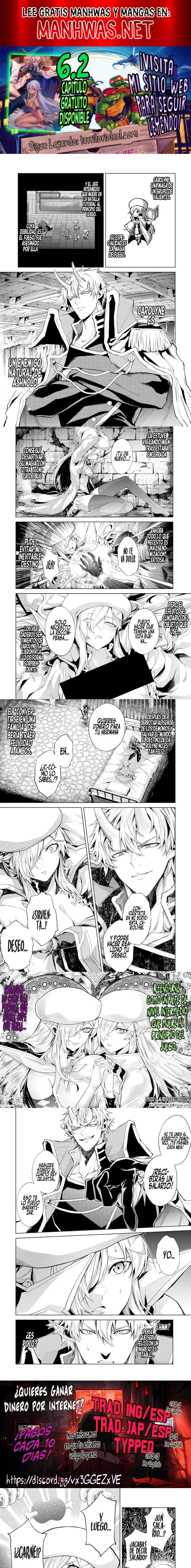 Reencarne como un jefe de nivel intermedio que muere al principio del juego Capítulo 6.1 - Page 1