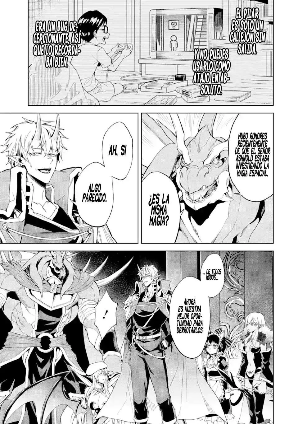 Reencarne como un jefe de nivel intermedio que muere al principio del juego Capítulo 8.2 - Page 7