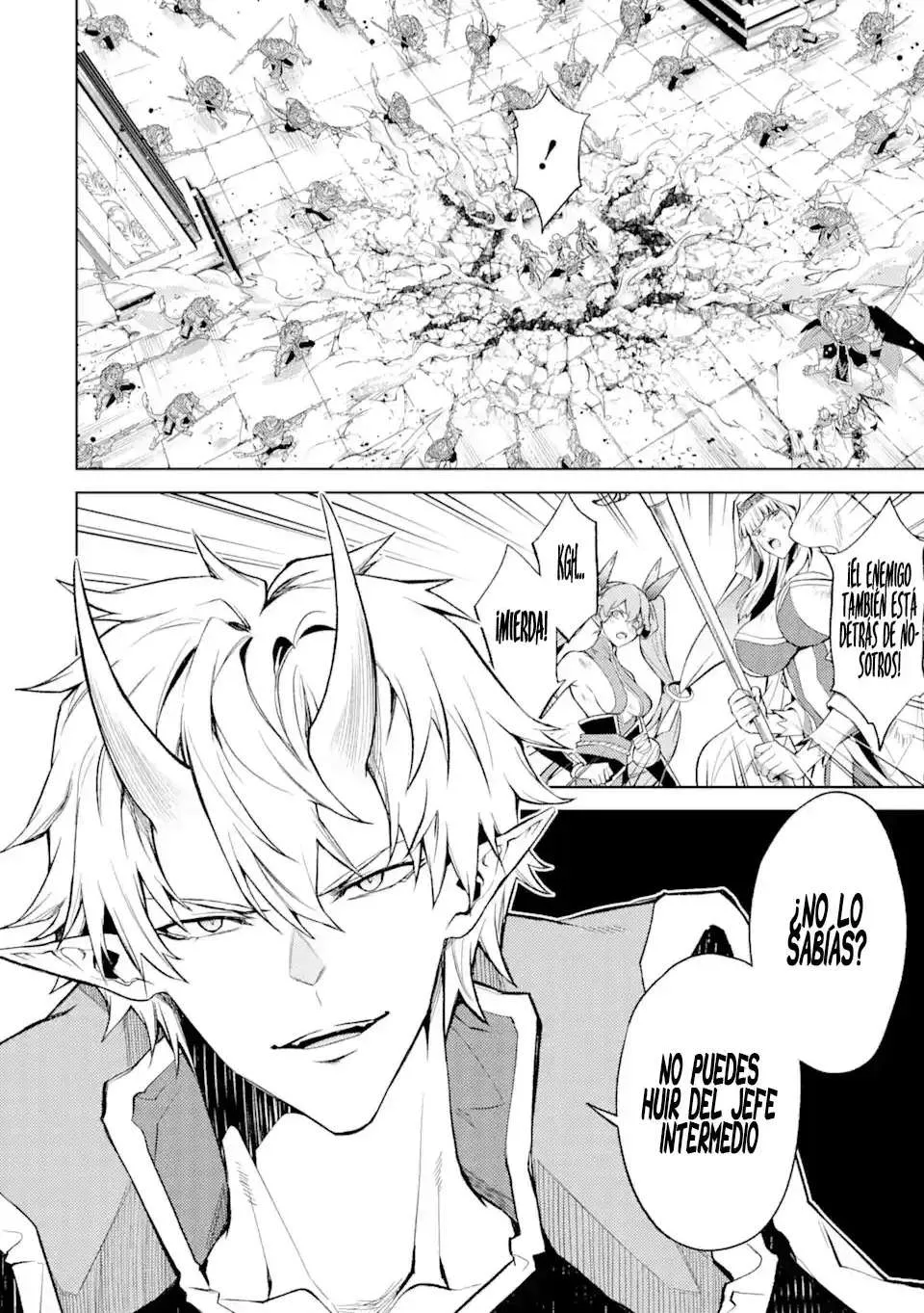 Reencarne como un jefe de nivel intermedio que muere al principio del juego Capítulo 8.2 - Page 14