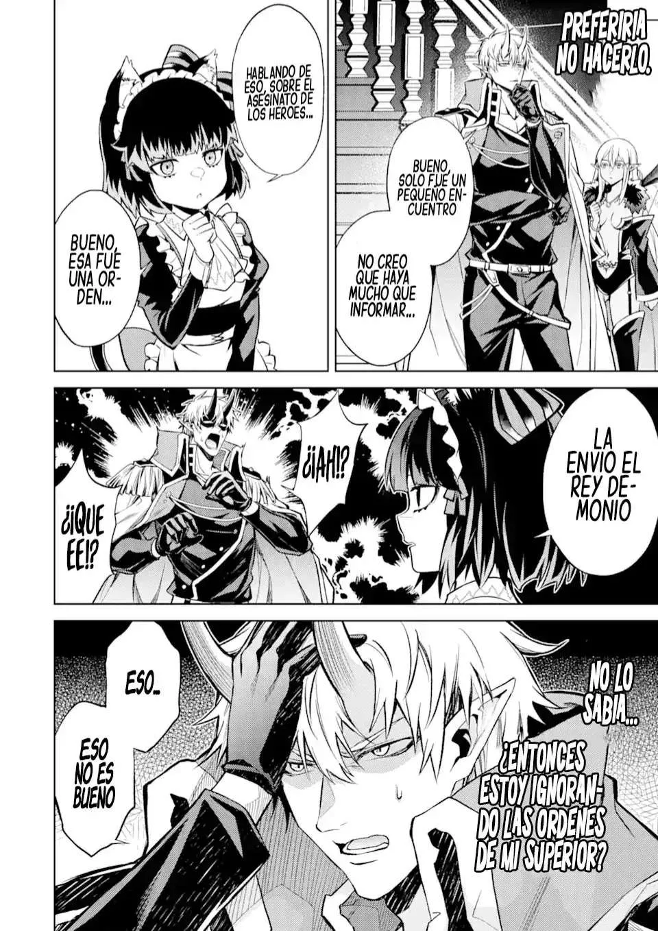 Reencarne como un jefe de nivel intermedio que muere al principio del juego Capítulo 8.4 - Page 8