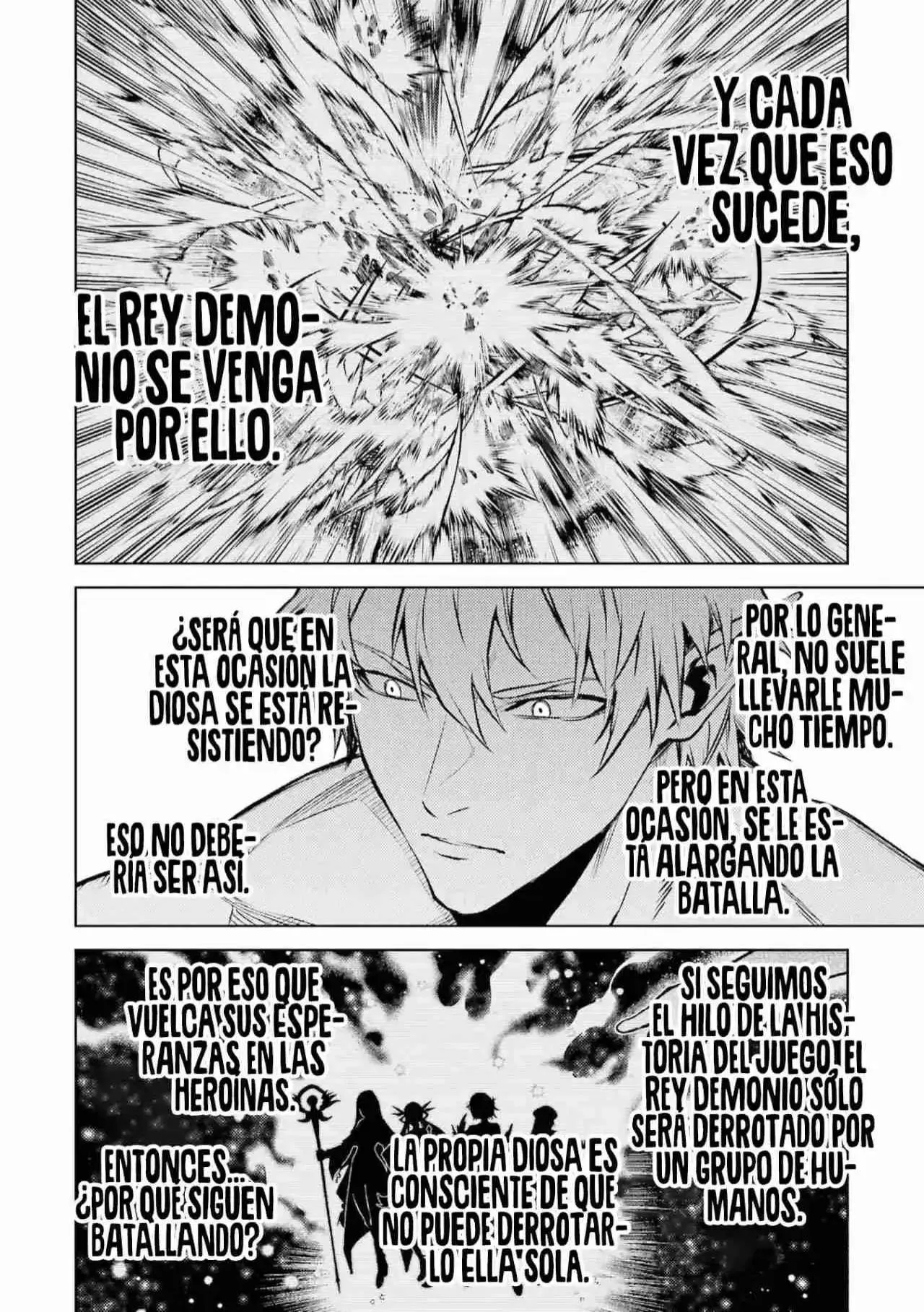 Reencarne como un jefe de nivel intermedio que muere al principio del juego Capítulo 9.5 - Page 10