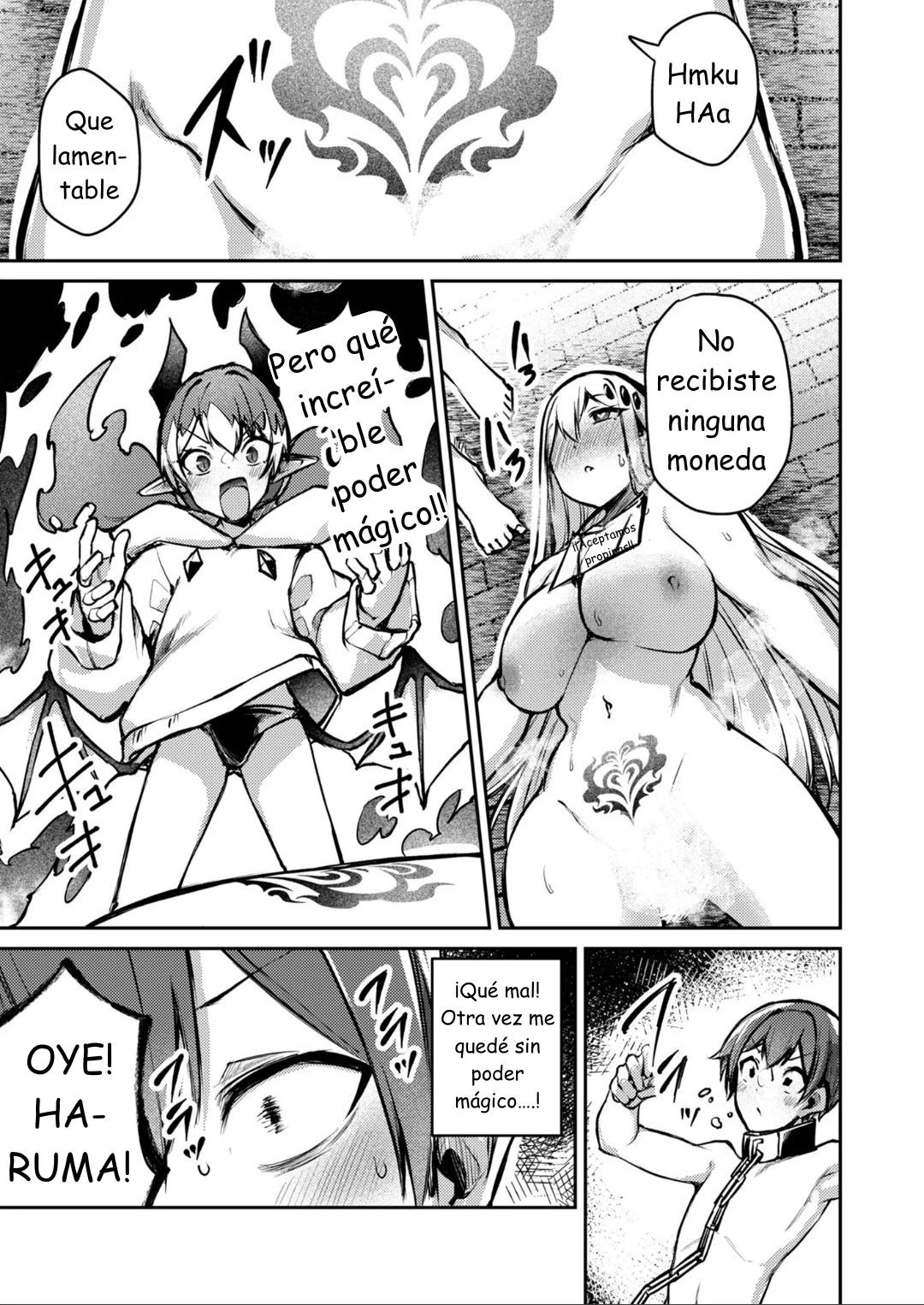 ¡Conquistando otro mundo con el poder del encanto absoluto! Proyecto Haren de castigo de mujeres arrogantes Capítulo 11 - Page 15