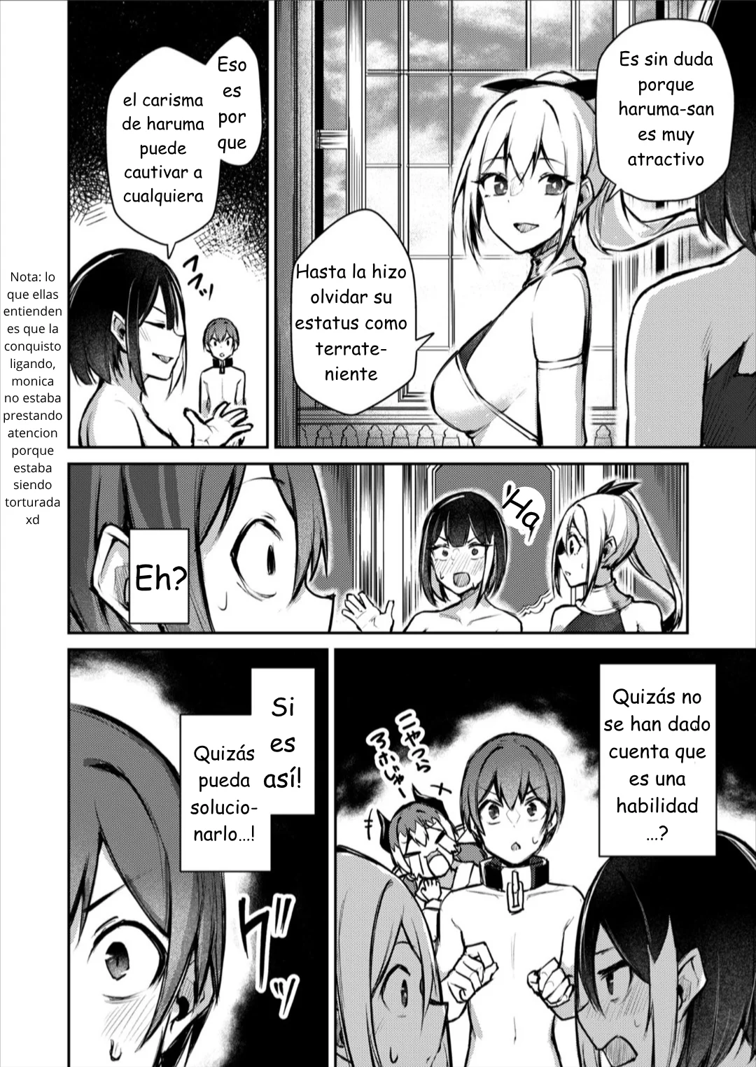 ¡Conquistando otro mundo con el poder del encanto absoluto! Proyecto Haren de castigo de mujeres arrogantes Capítulo 13 - Page 9