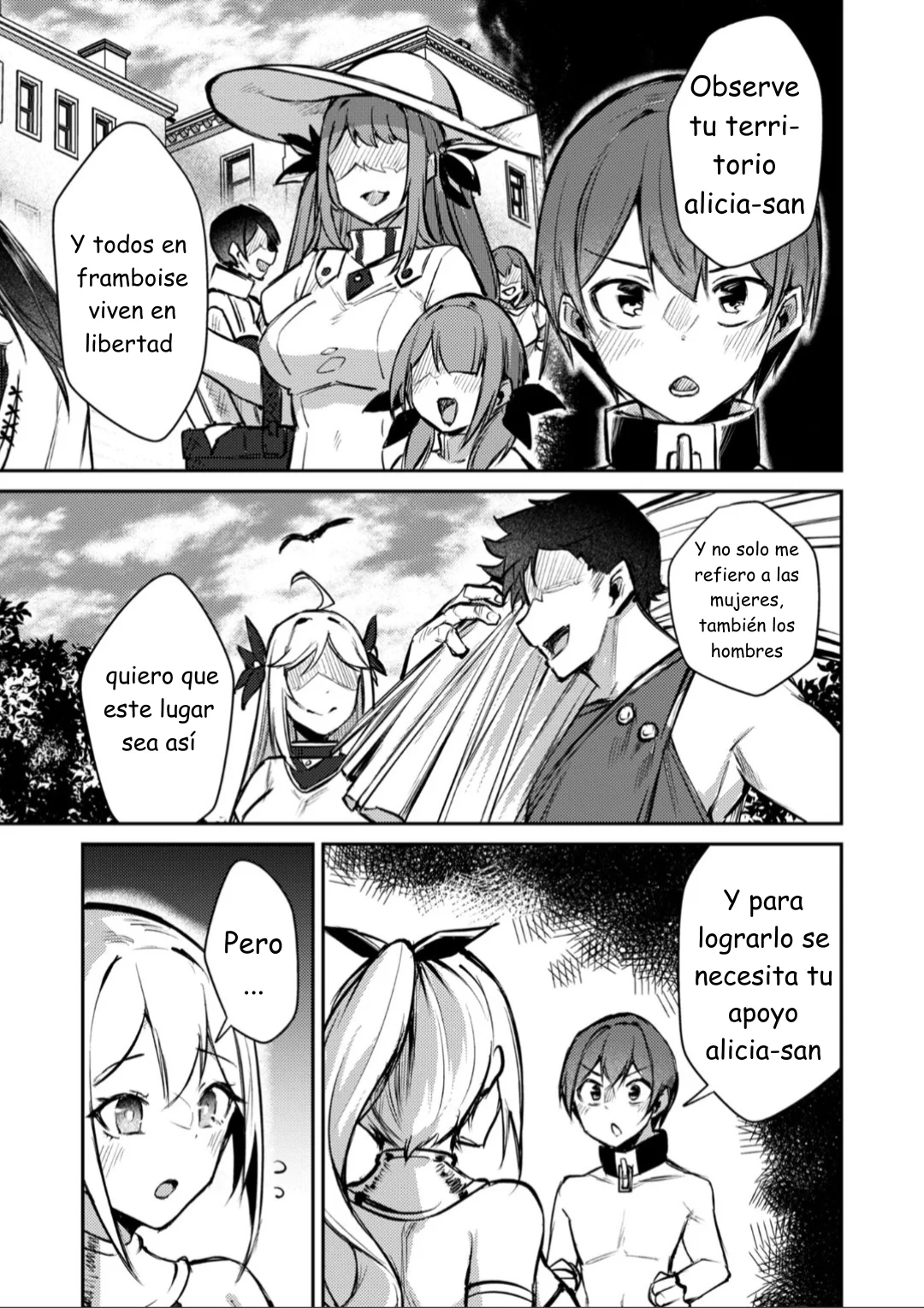 ¡Conquistando otro mundo con el poder del encanto absoluto! Proyecto Haren de castigo de mujeres arrogantes Capítulo 14 - Page 12