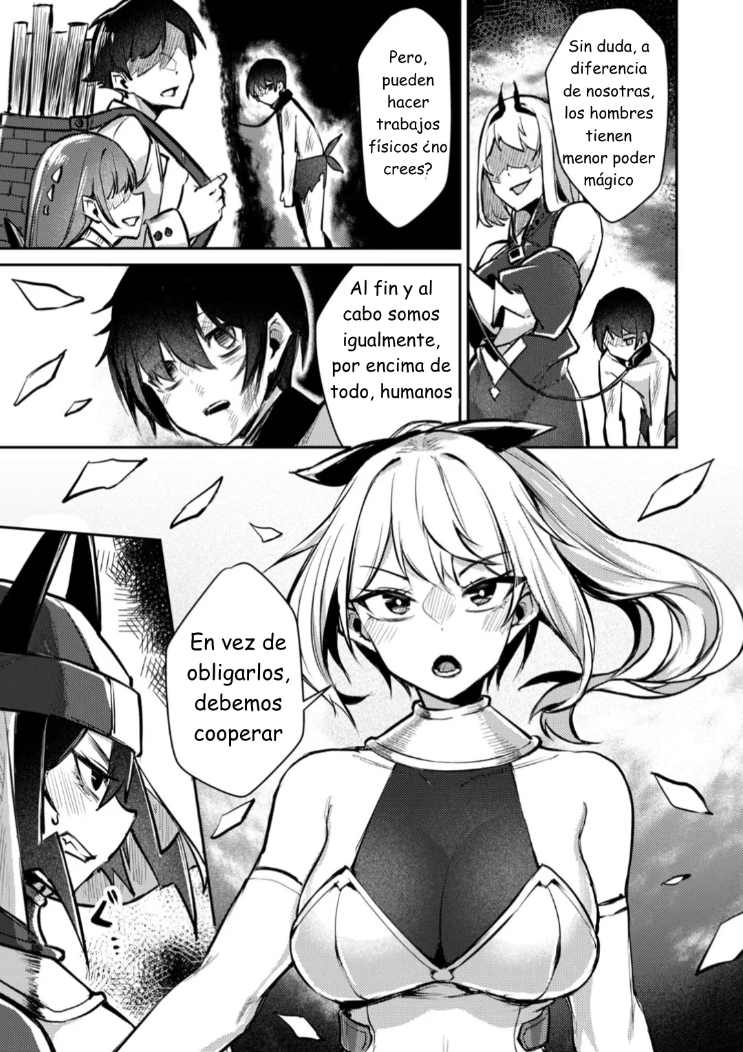 ¡Conquistando otro mundo con el poder del encanto absoluto! Proyecto Haren de castigo de mujeres arrogantes Capítulo 14 - Page 14